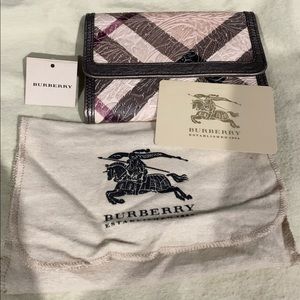 New and authentic Burberry wallet